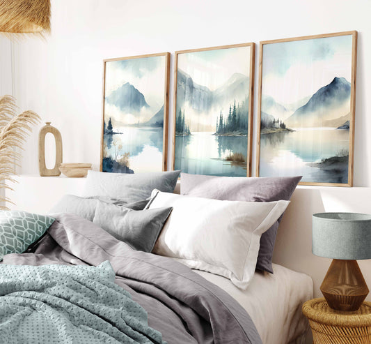 Blue Mountains Set of 3 Prints