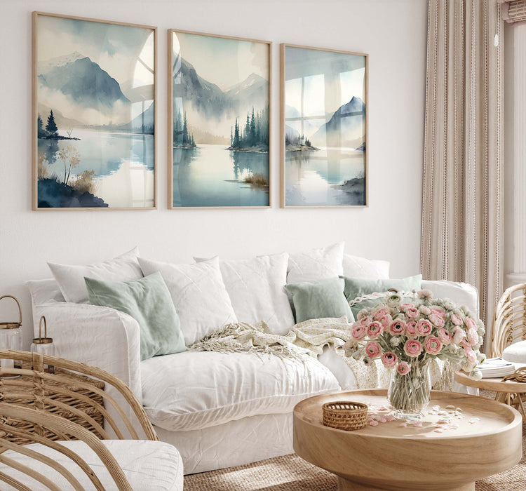 Blue Mountains Set of 3 Prints