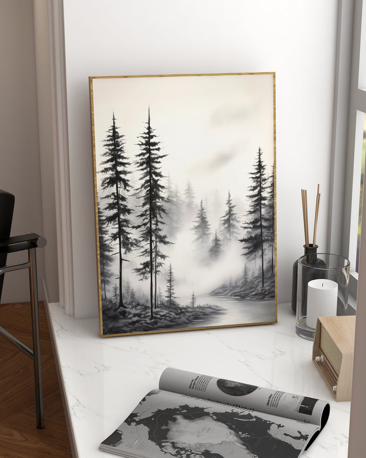 Black Cream Nordic Set of 3 Prints