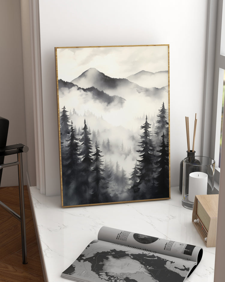 Black Cream Nordic Set of 3 Prints