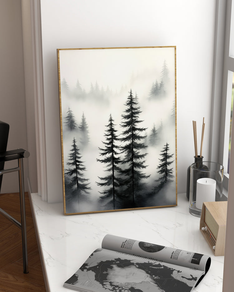 Black Cream Nordic Set of 3 Prints