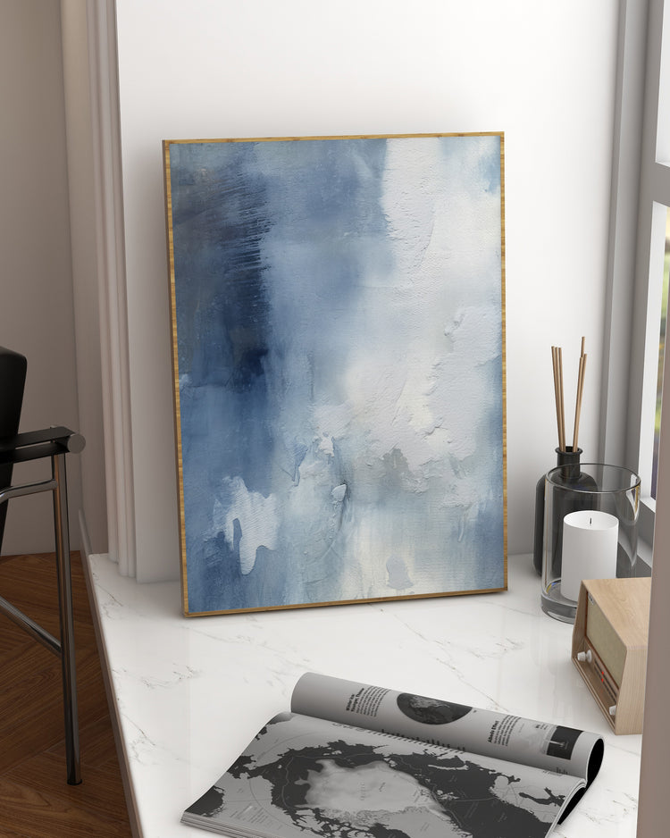 Blue Wash Set of 3 Prints