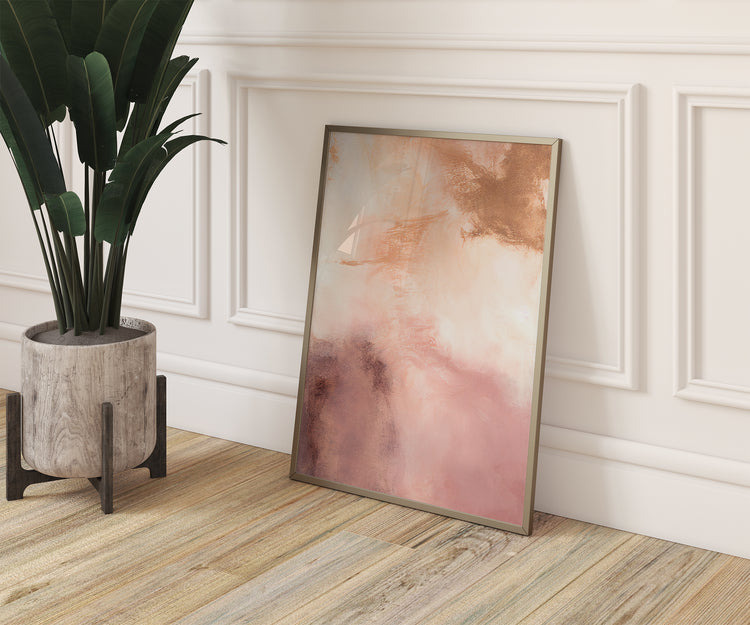 Dusky Pink Set of 3 Prints