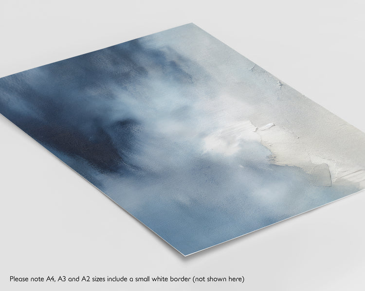 Blue Wash Set of 3 Prints