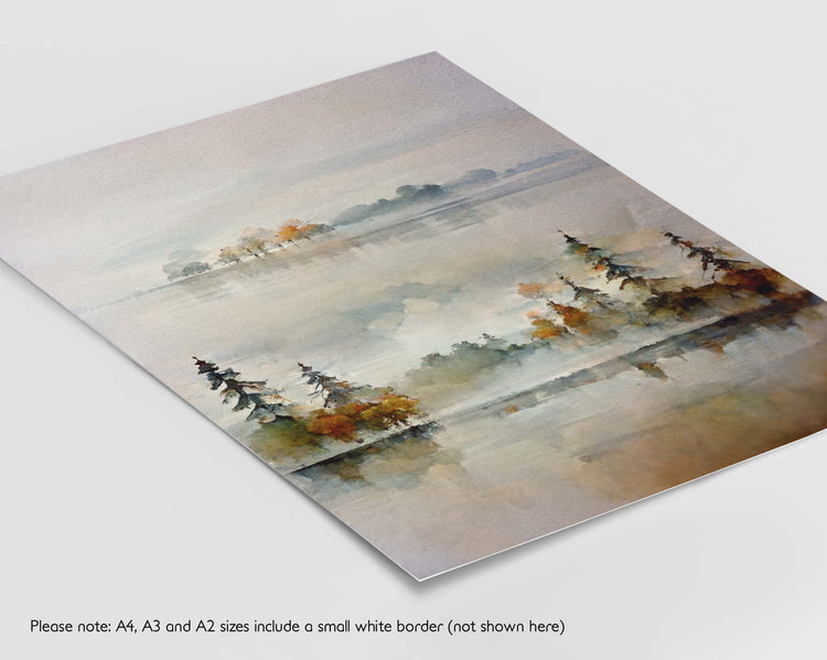 Beige Landscape Set of 3 Prints