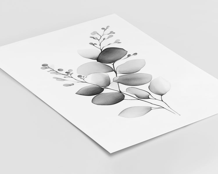 Grey Eucalyptus Set of 3 Prints