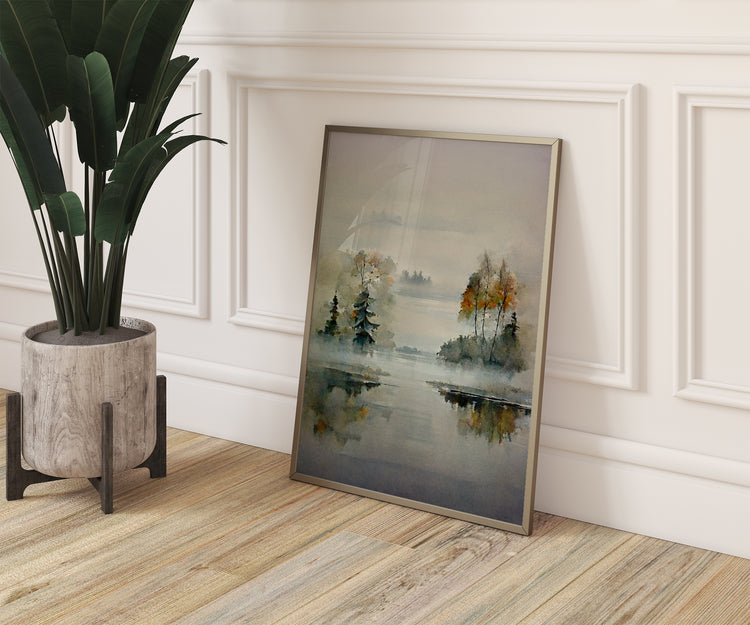 Beige Landscape Set of 3 Prints