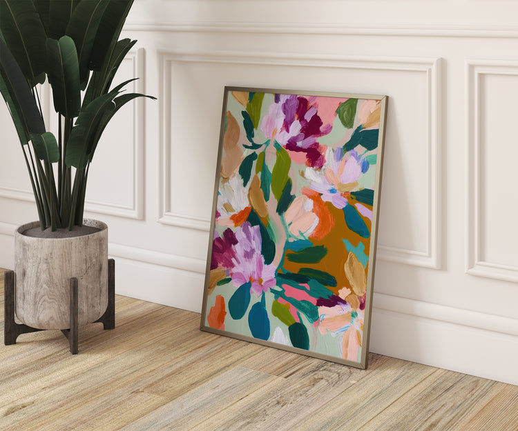 Bright Floral Set of 3 Prints