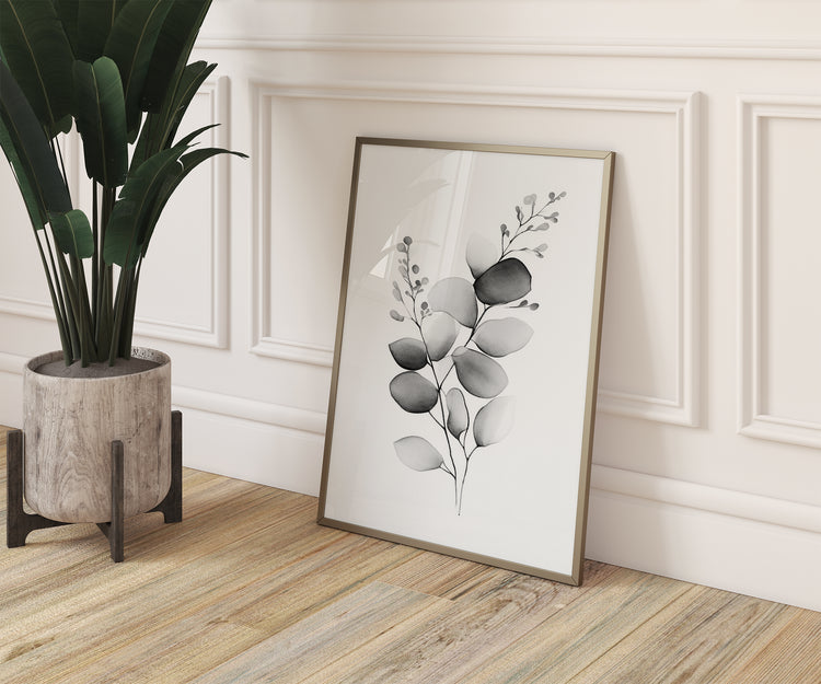 Grey Eucalyptus Set of 3 Prints