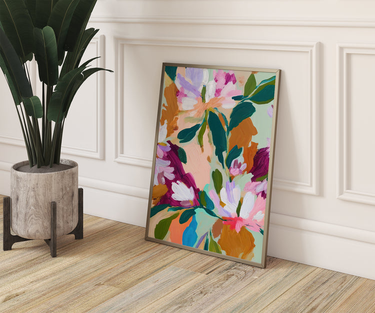 Bright Floral Set of 3 Prints