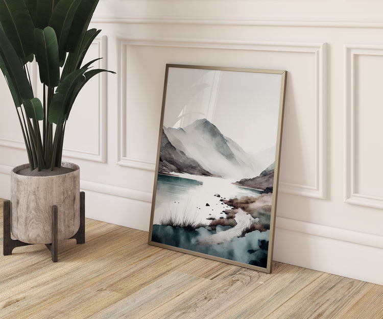 Grey Landscape Set of 3 Prints