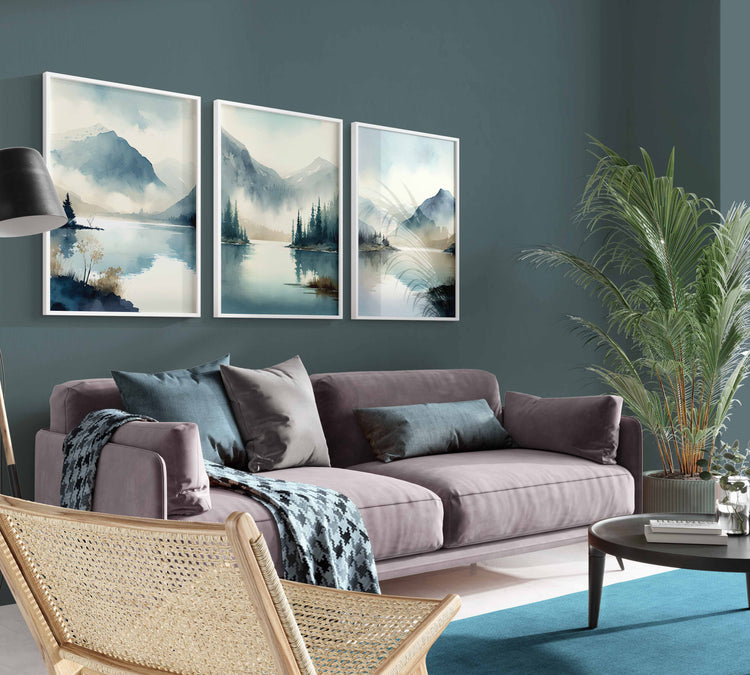 Blue Mountains Set of 3 Prints