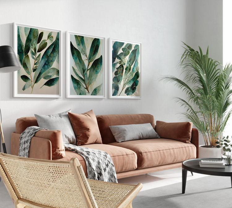 Leaves Set of 3 Prints