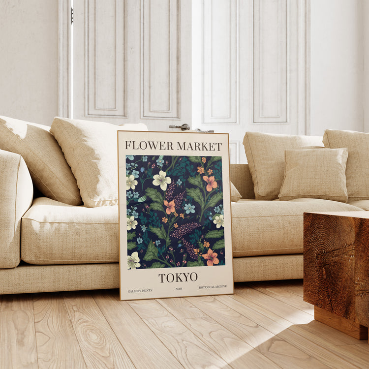 Tokyo Flower Market Print