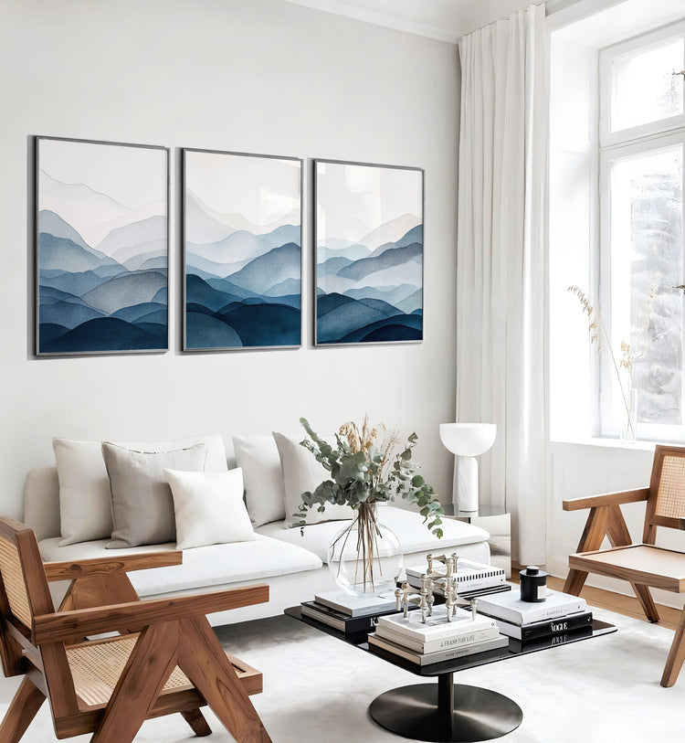 Minimalist Mountains Set of 3 Prints