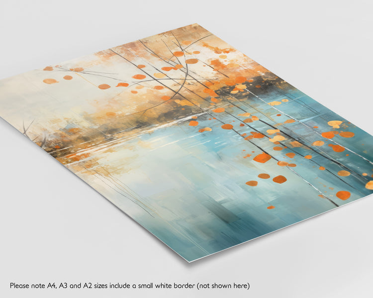 Abstract Leaves Set of 2 Prints