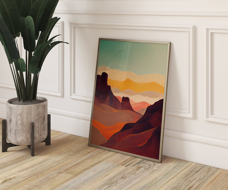 Boho Canyon Set of 3 Prints