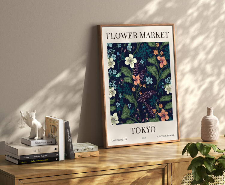 Tokyo Flower Market Print